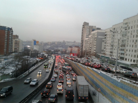 Борться с владивостокскими пробками будут лучшие умы страны