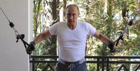 Путин занимается спортом каждый день