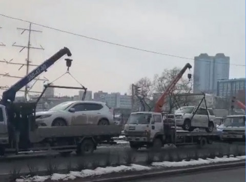 «Таскают по несколько штук»: эвакуаторы нашли «кормушку» во Владивостоке