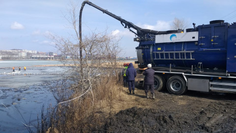 Уникальный Центурион «Терминала Астафьева» приступил к ликвидации последствий ЧС