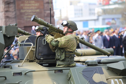 Танки защитили от коронавируса в России