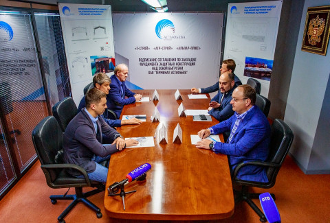 Защитный навес над портом «Терминал Астафьева» будут монтировать приморские специалисты