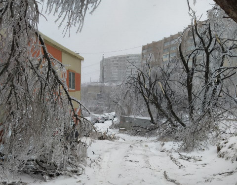 Новый ледяной коллапс грозит Приморью