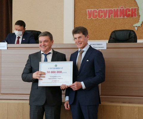 Уссурийск стал лидером рейтинга социально-экономического развития в Приморье 