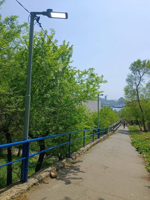 Владивосток становится светлее и комфортнее