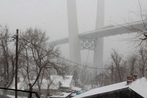 Снег и сильный ветер – прогноз погоды в Приморье на четверг