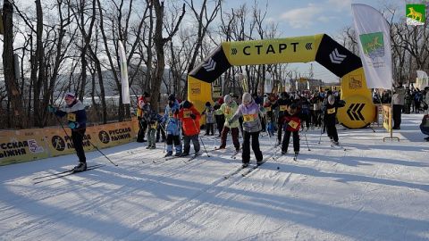На Русском острове открыли лыжные трассы