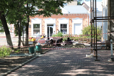 Процесс благоустройства скверов в Уссурийске проверили общественные наблюдатели