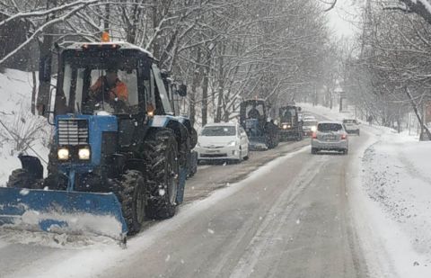 Снегопад почти не повлиял на дорожную обстановку в Приморье (ОБНОВЛЕНО)