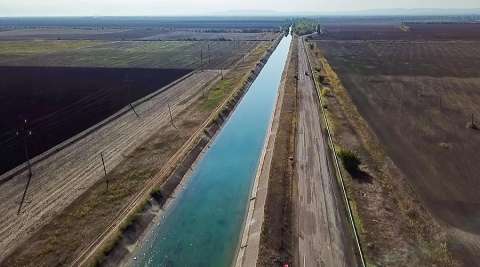 Канал разблокирован: вода с Украины начала поступать в Крым