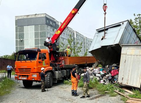 Незаконные постройки ликвидируют во Владивостоке