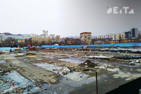 Демонтаж Спортивного рынка продолжается во Владивостоке
