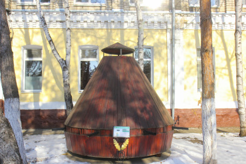 Танк Леонардо Да Винчи воссоздали на Дальнем Востоке