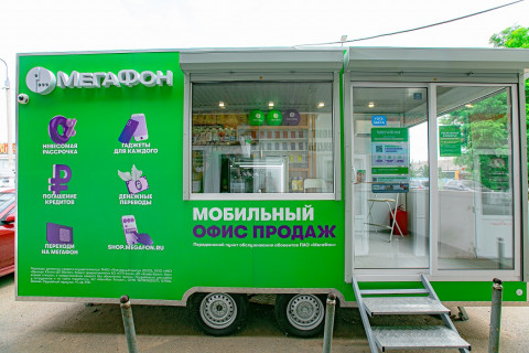 Магазин на колёсах: МегаФон запустил новый формат розницы