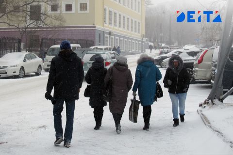 Снег ожидается на юге Приморья на выходных