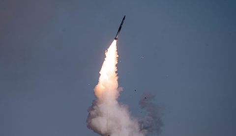Российская ПВО впервые сбила украинскую ракету «Гром-2»