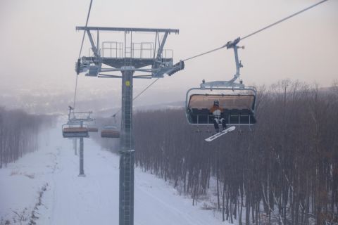 Горнолыжный курорт открылся в Арсеньеве