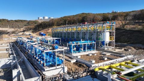 Фото-репортаж: НЗМУ приступил к монтажу оборудования станции водоподготовки