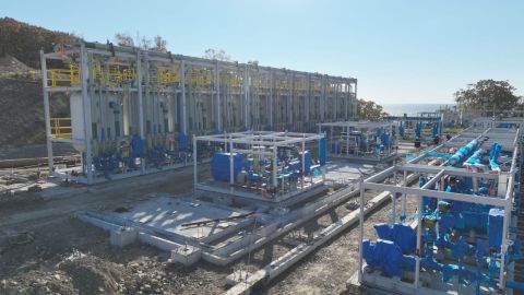 Фото-репортаж: НЗМУ приступил к монтажу оборудования станции водоподготовки