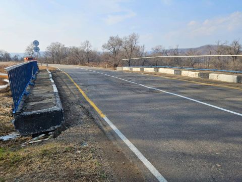 Фото-репортаж: Северное Приморье почти отрезано от региона из-за закрытия аварийного моста