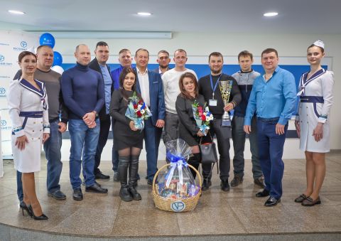Фото-репортаж: АО «Восточный Порт» поздравляет победителей конкурса на Кубок Управляющей Организации по итогам 2024 года