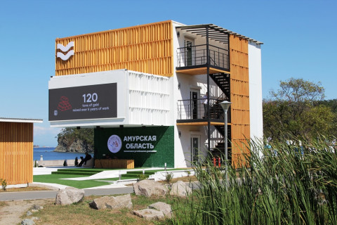 Фото-репортаж: "Улицу Дальнего Востока" торжественно открыли на острове Русском