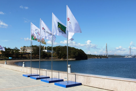 Фото-репортаж: "Улицу Дальнего Востока" торжественно открыли на острове Русском