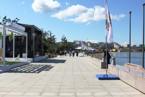 Фото-репортаж: "Улицу Дальнего Востока" торжественно открыли на острове Русском