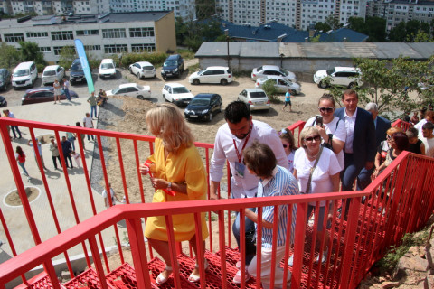 Фото-репортаж: Новую видовую открыли во Владивостоке