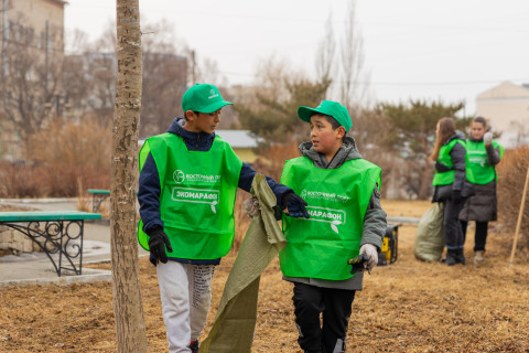 Фото-репортаж: Компания АО «Восточный Порт» присоединилась к масштабному краевому субботнику