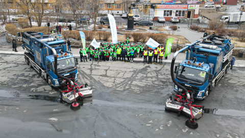 Фото-репортаж: Компания АО «Восточный Порт» присоединилась к масштабному краевому субботнику