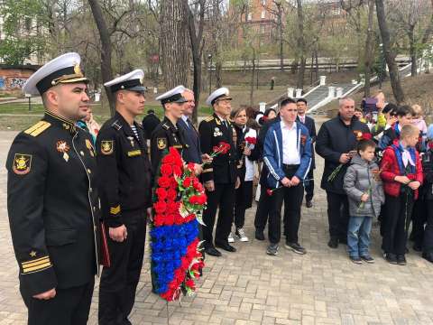 Фото-репортаж: Приморская «Опора России» почтила память героев-тихоокеанцев