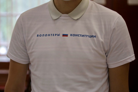 Фото-репортаж: Волонтеры Конституции работают на избирательных участках во Владивостоке