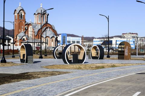 Фото-репортаж: Развитие по Плану: в Находке появились новые парки, библиотеки и центры культуры