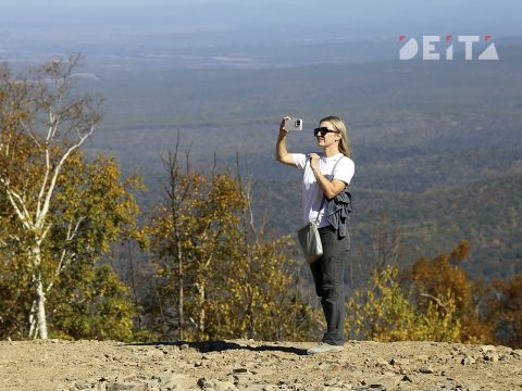 Фото-репортаж: Канатная дорога круглогодичного курорта начала работать в Приморье
