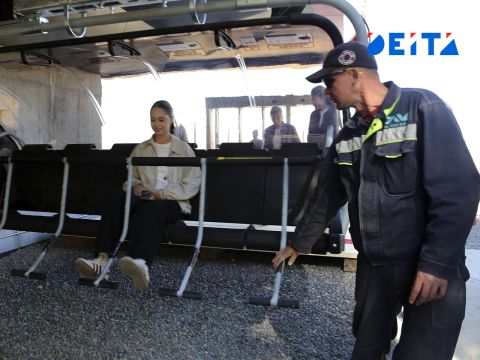 Фото-репортаж: Канатная дорога круглогодичного курорта начала работать в Приморье