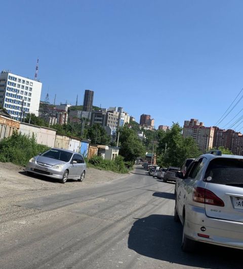 Бессмысленный ремонт объездонй дороги возмутил автомобилистов Владивостока