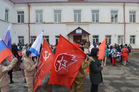 Фото-репортаж: Акция в поддержку армии прошла в Большом Камне