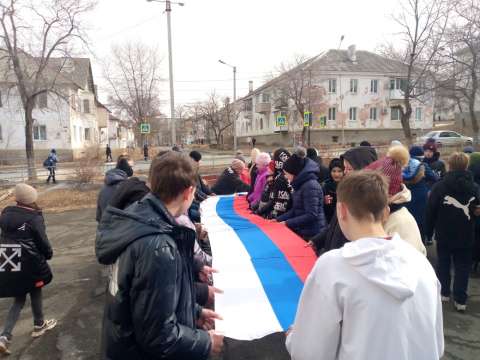 Фото-репортаж: Акция в поддержку армии прошла в Большом Камне