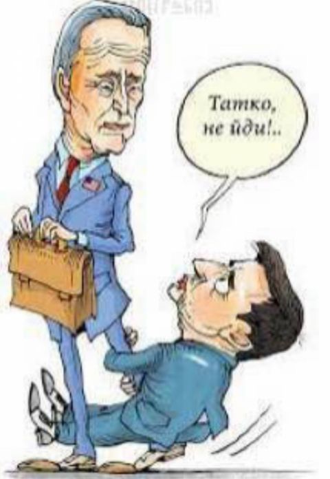 Фото-репортаж: Малыш-нацист: Зеленский стал мировой звездой язвительных карикатур