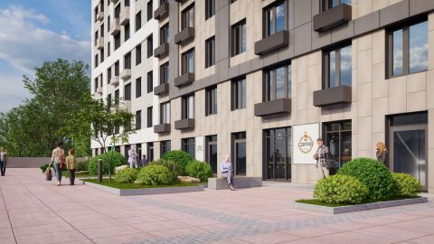 Фото-репортаж: Новый жилой комплекс «Дом с углом» открывает свои двери для покупателей