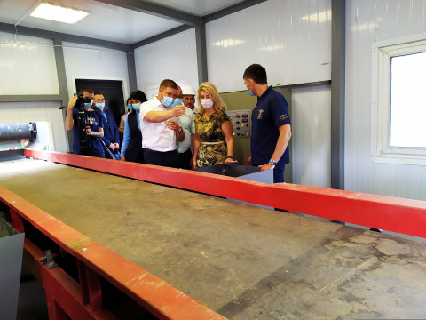 Фото-репортаж: Новый мусоросортировочный комплекс открыли в Приморье