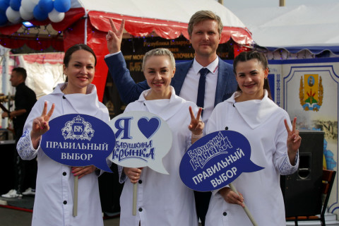 Фото-репортаж: Фестиваль белорусских продуктов начался в Приморье