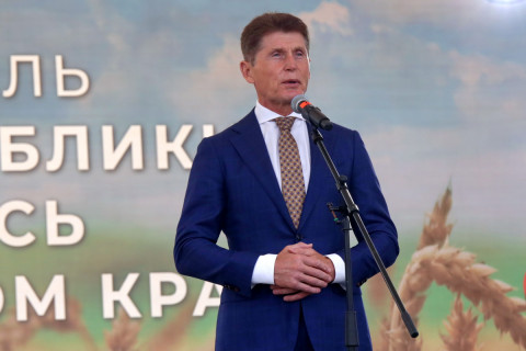 Фото-репортаж: Фестиваль белорусских продуктов начался в Приморье