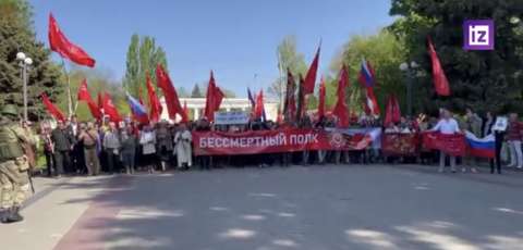 Фото-репортаж: «Зеленский, смотри»: Бессмертный полк прошел в освобожденных городах