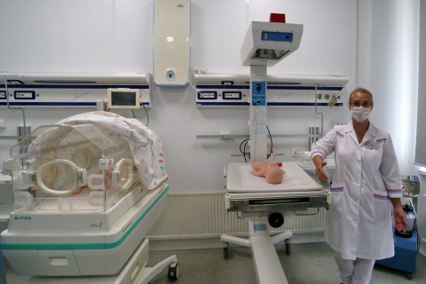 Фото-репортаж: Оборудование для тренировок поступило в Перинатальный центр Приморья