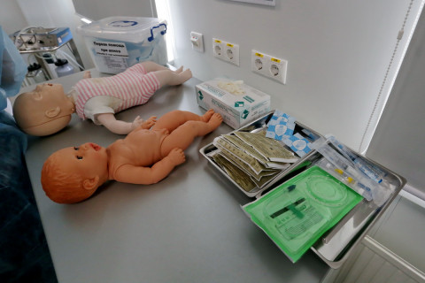 Фото-репортаж: Оборудование для тренировок поступило в Перинатальный центр Приморья