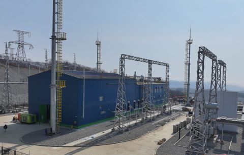 Фото-репортаж: НЗМУ завершил строительство электроподстанции