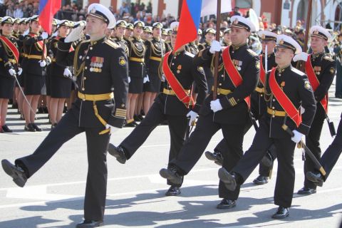 Фото-репортаж: Владивосток отмечает день Победы