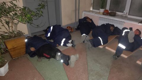 Фото-репортаж: Забастовка объявлена на Приморской ГРЭС - СМИ (ОБНОВЛЕНО В 12:44)